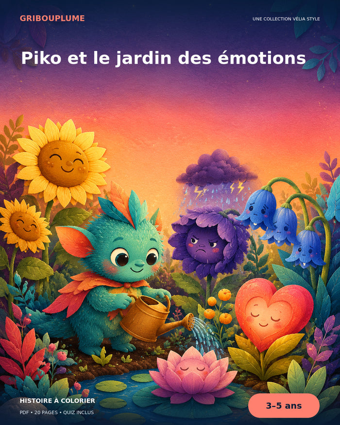 Couverture de Piko et le jardin des émotions