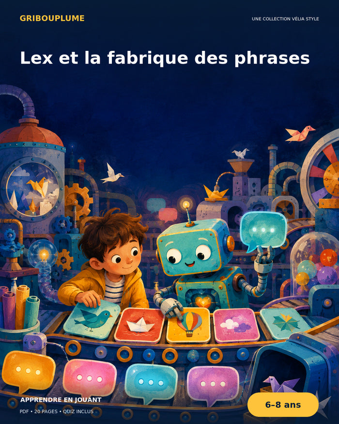 Couverture de Lex et la fabrique des phrases