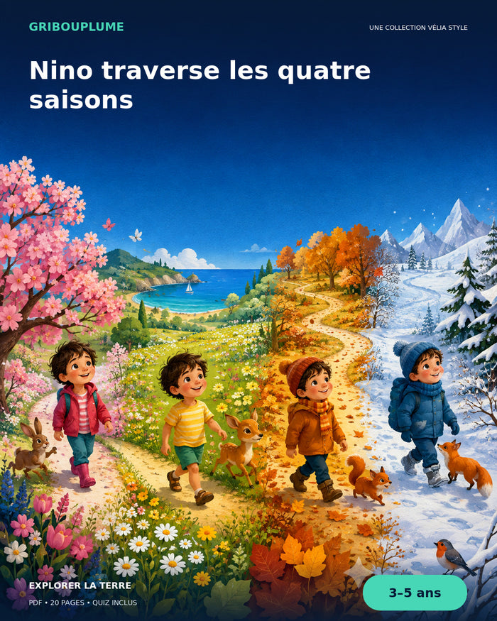 Couverture de Nino traverse les quatre saisons