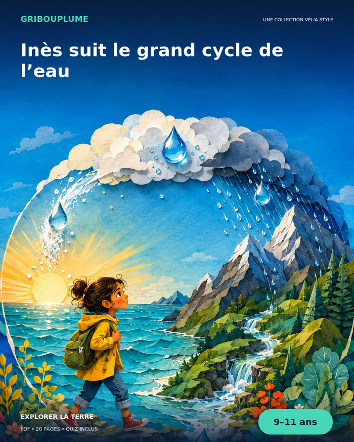 Couverture de Inès suit le grand cycle de l’eau