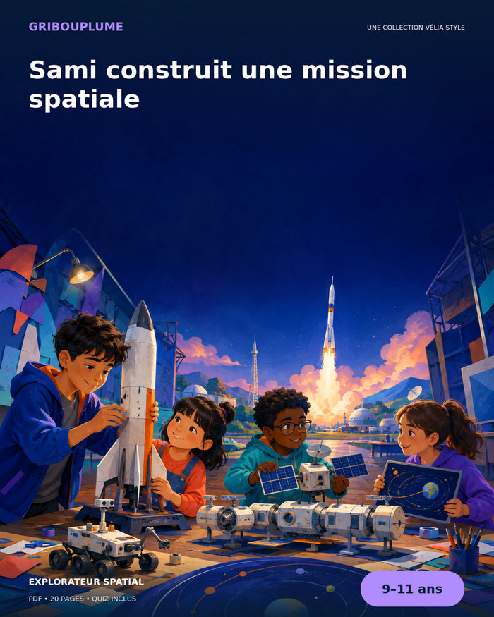 Couverture de Sami construit une mission spatiale